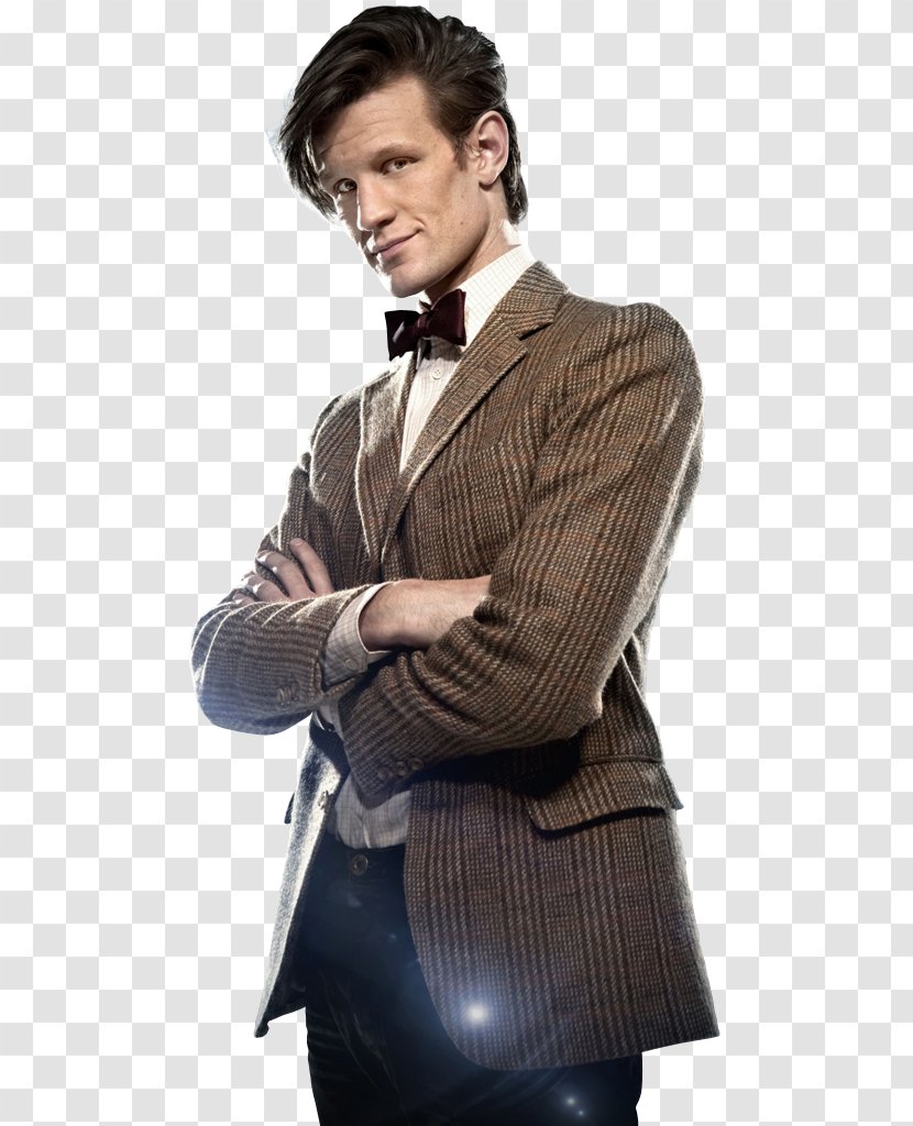 Matt Smith Doctor Who Eleventh First - Suit - Will Transparent PNG