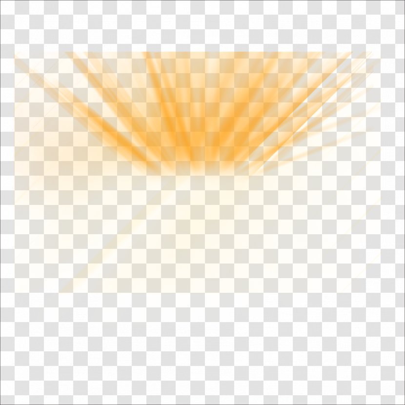 Yellow Angle Pattern - Rectangle - Light Effect Transparent PNG