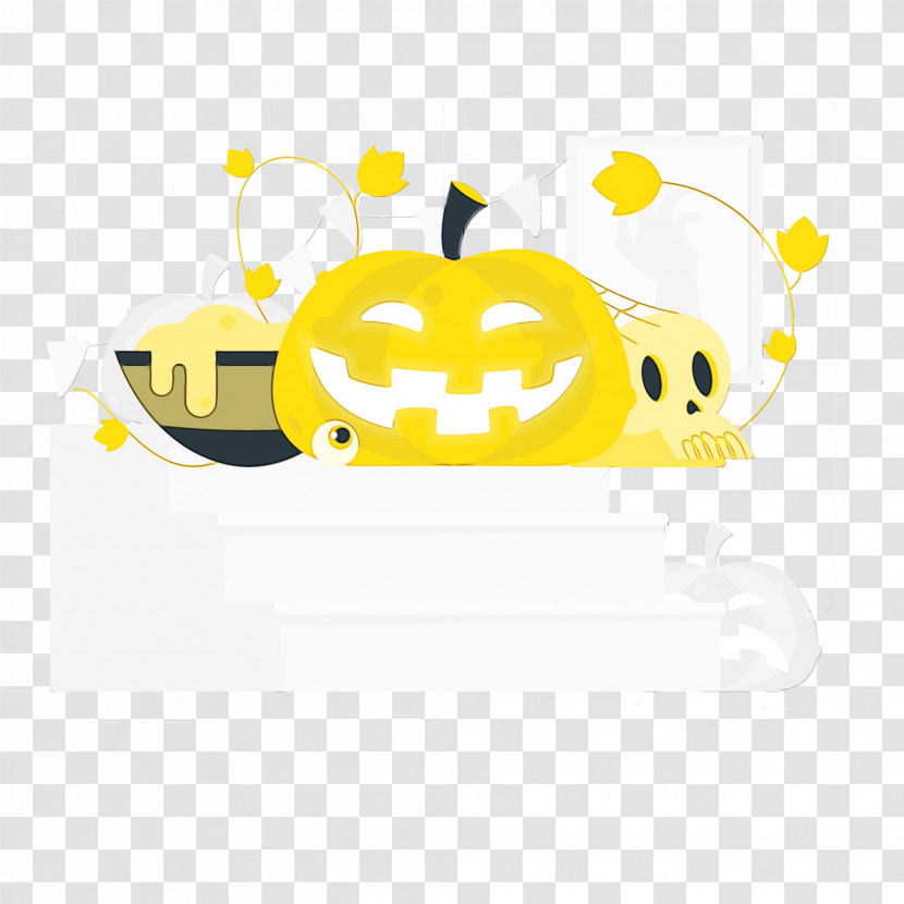 Yellow Smiley Font Text Icon Transparent PNG