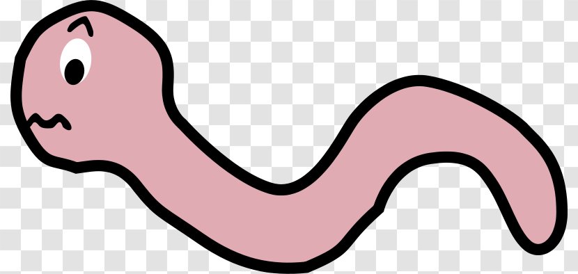 Earthworm Cartoon Clip Art - Heart - Worm Images Transparent PNG