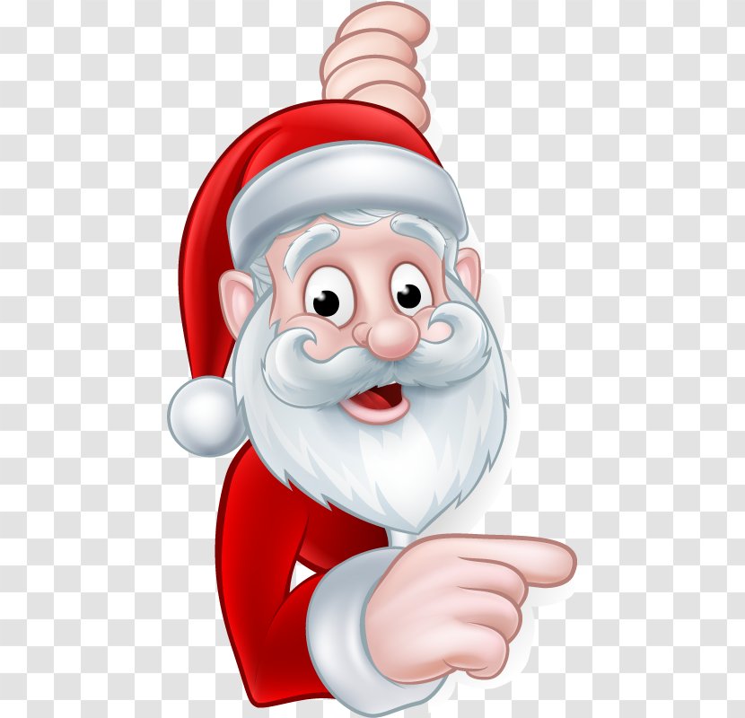 Santa Claus Cartoon Stock Photography Illustration - Thumb - Christmas Elements Transparent PNG