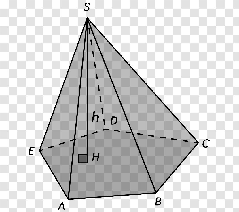 Triangle Point Pyramid - Symmetry Transparent PNG