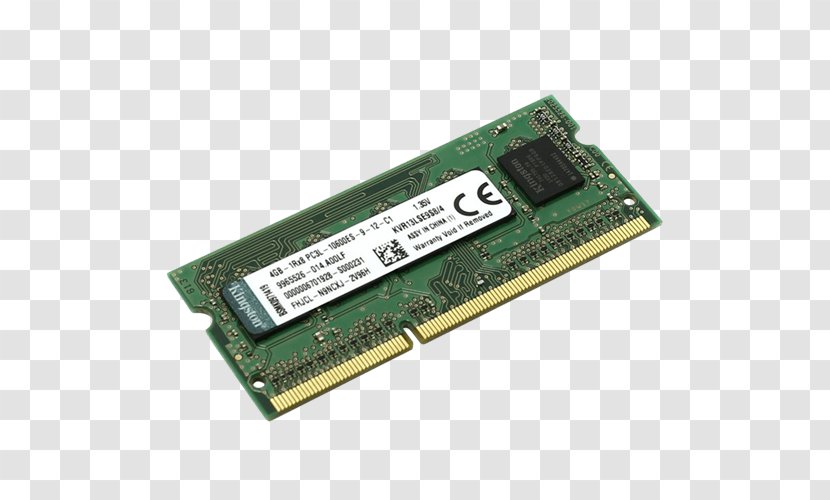 Laptop SO-DIMM DDR3 SDRAM - Electronic Device Transparent PNG