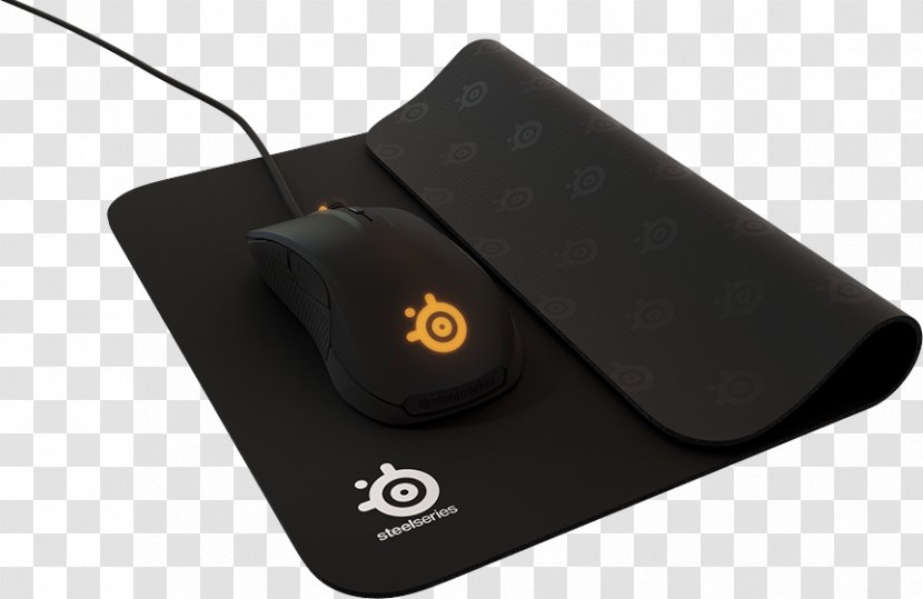 Computer Mouse SteelSeries Pad QcK Heavy Gaming Mats - Frame - Custom Pc Transparent PNG
