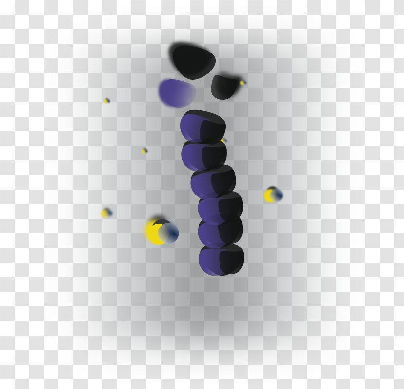 Microtubule Clip Art - Yellow - Abstract Science Transparent PNG