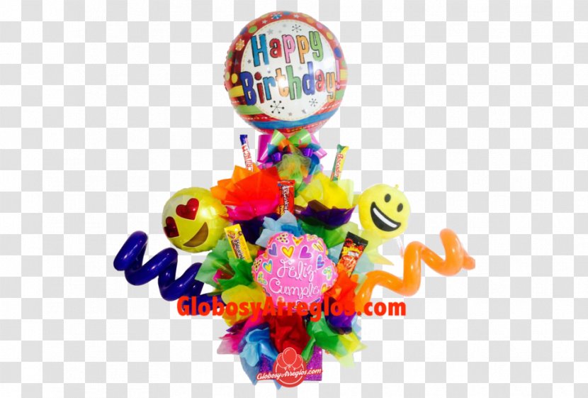 Balloon Birthday Gift Party Flower Bouquet - Supply Transparent PNG