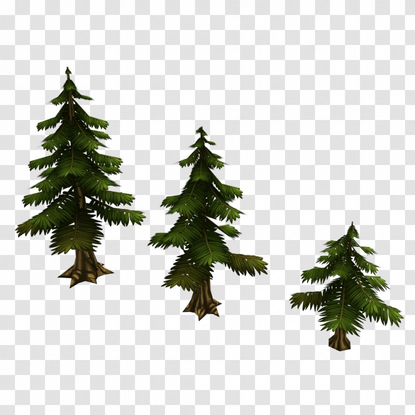 Spruce Low Poly 3D Computer Graphics Christmas Tree Fir - 3d - Building Transparent PNG