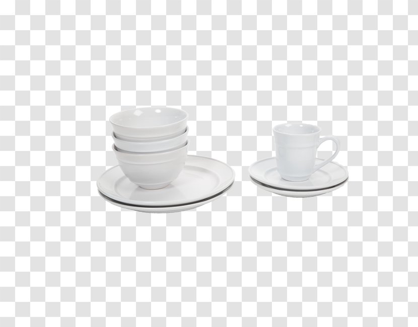 Coffee Cup Espresso Porcelain Product Saucer - Dinnerware Set Transparent PNG