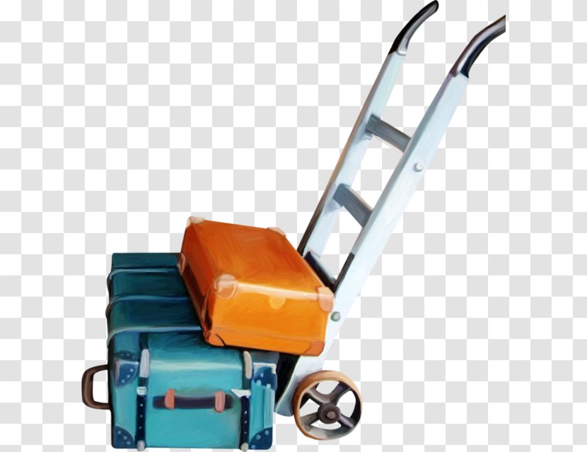 Baggage Car Hand Luggage - Travel - Cart Transparent PNG