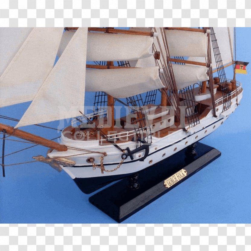 Brigantine Ship Clipper Schooner - Barquentine Transparent PNG