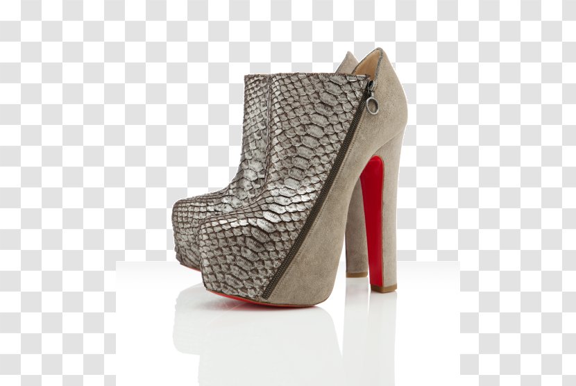 Boot Shoe Suede Botina Ankle - Sales - Blogger Louboutin Transparent PNG