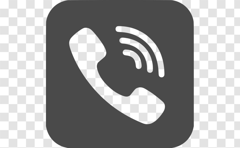 Social Media Icon Network Font Awesome Telephone - Viber Logo Transparent PNG