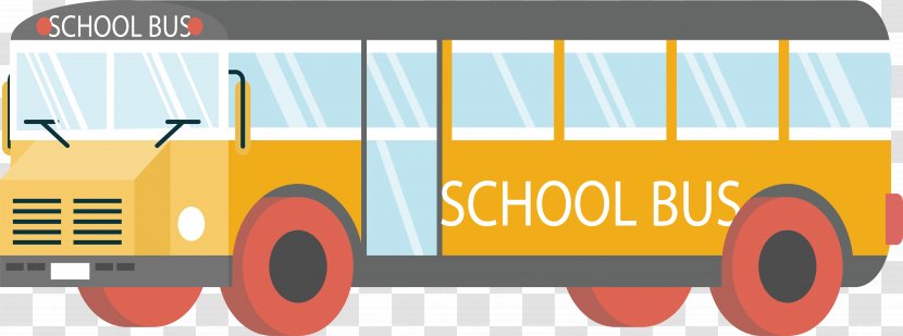 School Bus Airport - Transport - Campus Shuttle Transparent PNG