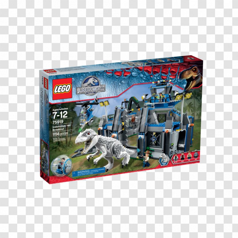 Lego Jurassic World Indominus Rex Tyrannosaurus Toy - Minifigure Transparent PNG