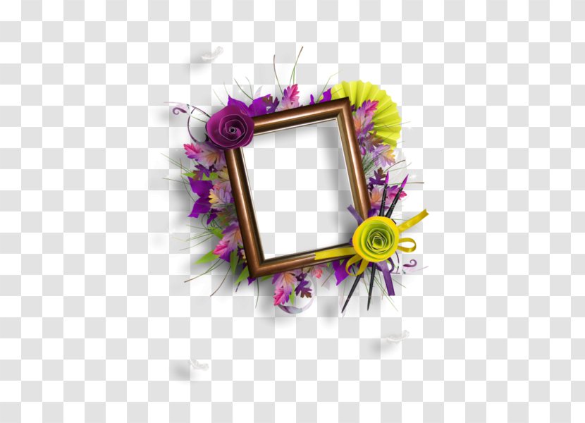 Picture Frames Rectangle Font - Flower - Blink Transparent PNG