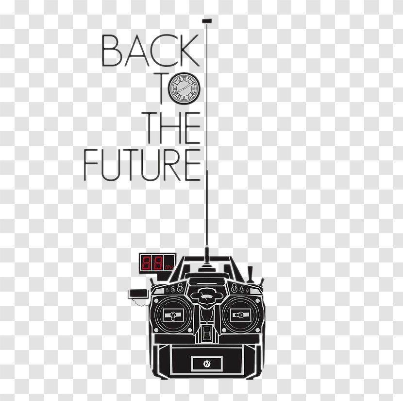 Marty McFly Back To The Future DeLorean Time Machine Film - Radio Transparent PNG