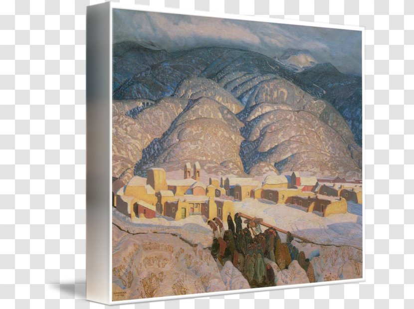 Oil Painting Reproduction Art Sangre De Cristo Mountains Craft Transparent PNG