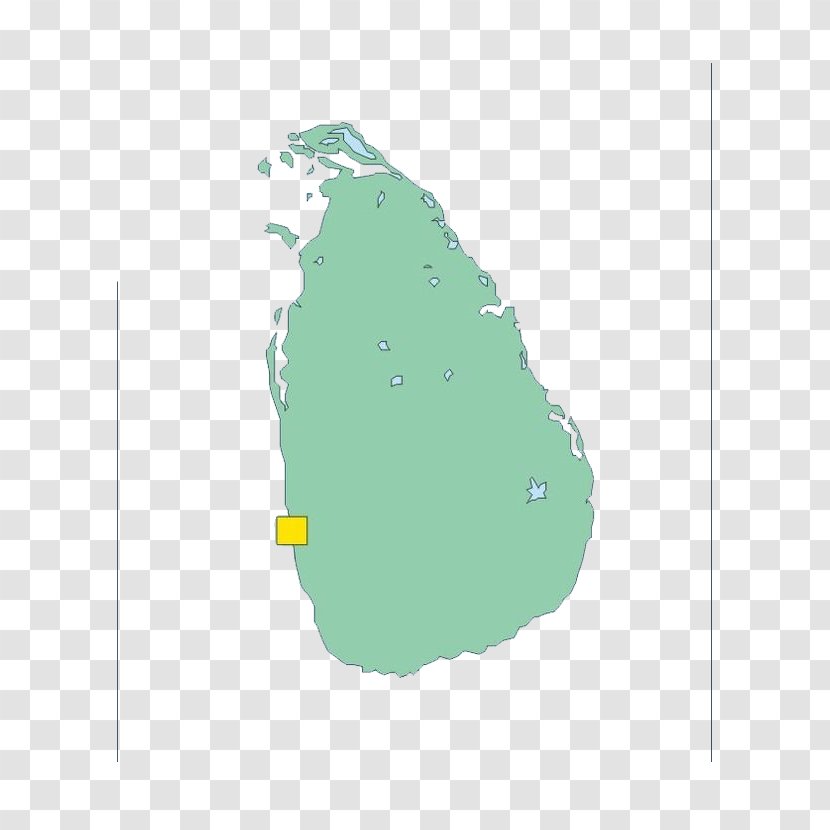 Sri Lanka Vector - Map Transparent PNG