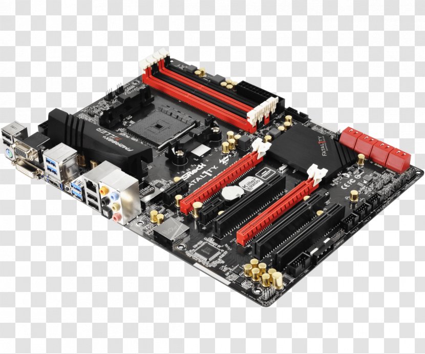 ASRock Fatal1ty FM2A88X+ Killer Motherboard Graphics Cards & Video Adapters Socket FM2 - Atx Transparent PNG