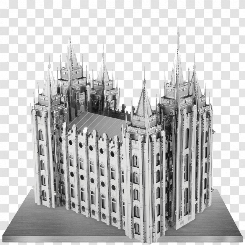 Salt Lake Temple Metal Lighthouse Of Alexandria Building Steel - Earth Architecture Transparent PNG