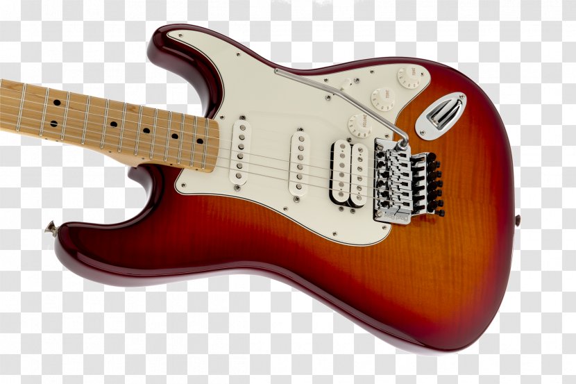 Fender Stratocaster Squier Musical Instruments Sunburst Guitar - Frame Transparent PNG