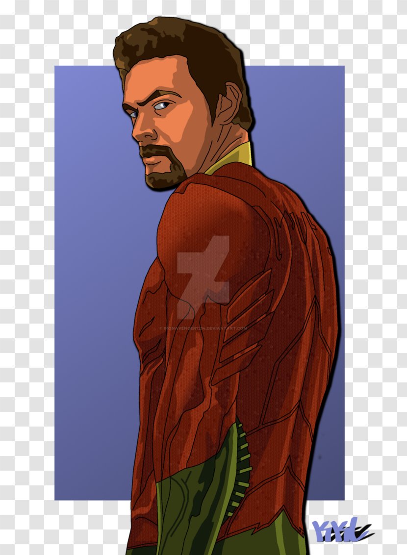 Aquaman Art Male Facial Hair - Heart Transparent PNG