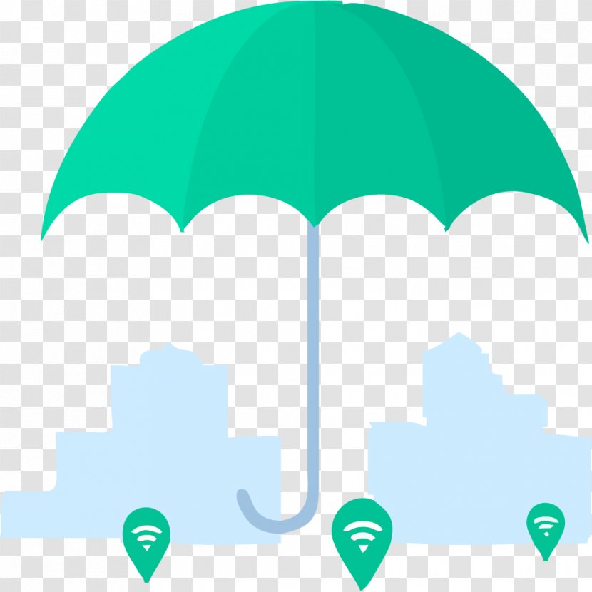 Umbrella Green - Computer Graphics - Vector Transparent PNG