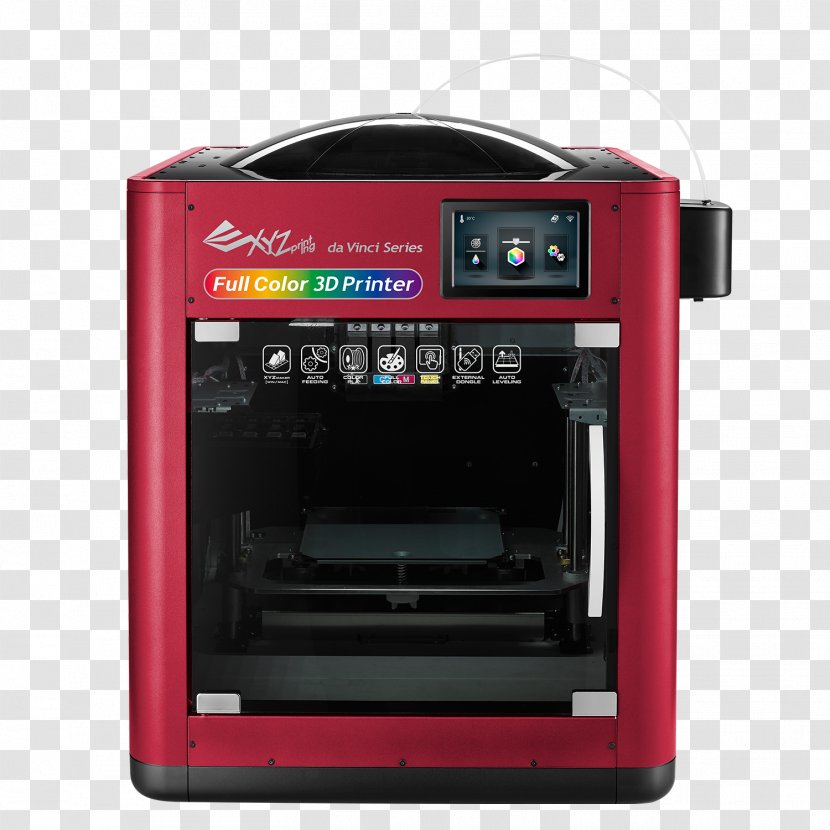 3D Printing Filament Color Xyzprinting 3f1jpxus00b Da Vinci Jr. 1.0 Pro. 3d Printer - Small Appliance Transparent PNG