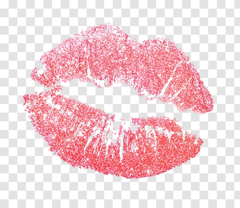 Lips Cartoon - Kiss - Gloss Material Property Transparent PNG