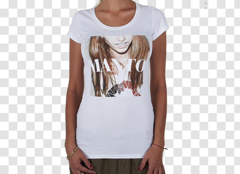 T-shirt Sleeveless Shirt Neck - White Transparent PNG