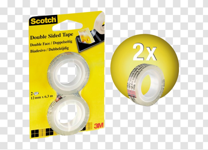 Adhesive Tape Paper Scotch Ribbon - Scetch Transparent PNG