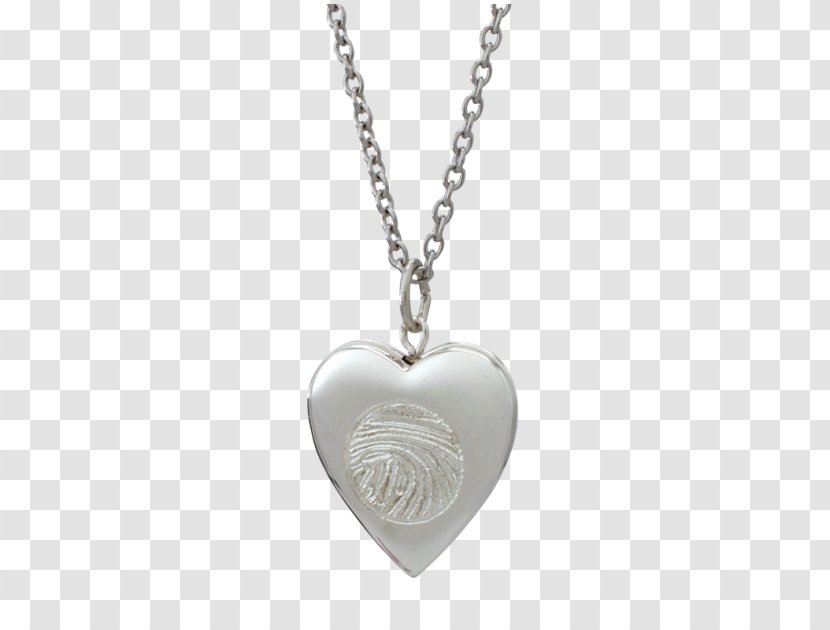 Earring Necklace Jewellery Charms & Pendants - Body Jewelry - Fingerprint Heart Transparent PNG