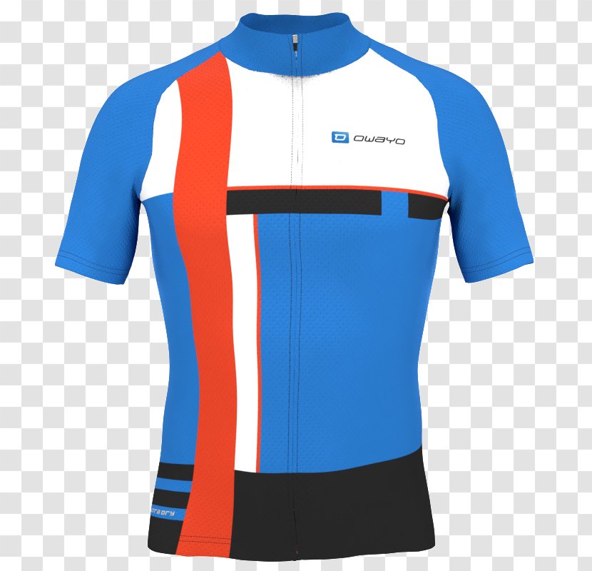T-shirt Cycling Jersey Sleeve - Sportswear Transparent PNG