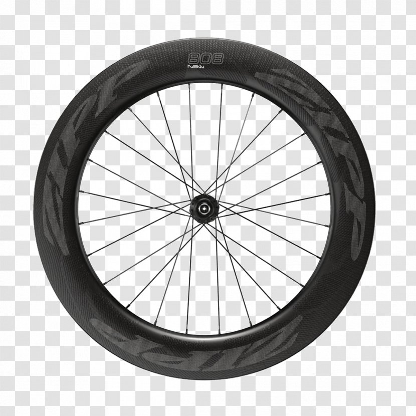 Bicycle Wheels Zipp 808 Firecrest Clincher Cycling Wheelset - Spoke Transparent PNG
