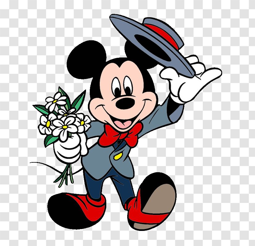 Mickey Mouse Minnie Goofy - Artwork Transparent PNG