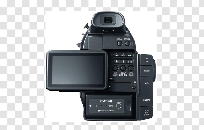 Canon EOS C100 EF Lens Mount Video Cameras C300 - Multimedia Transparent PNG