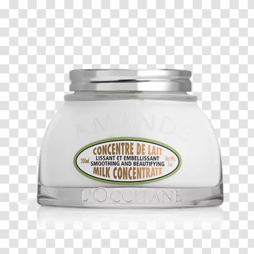 Lotion L'Occitane En Provence Cream Almond Milk Transparent PNG