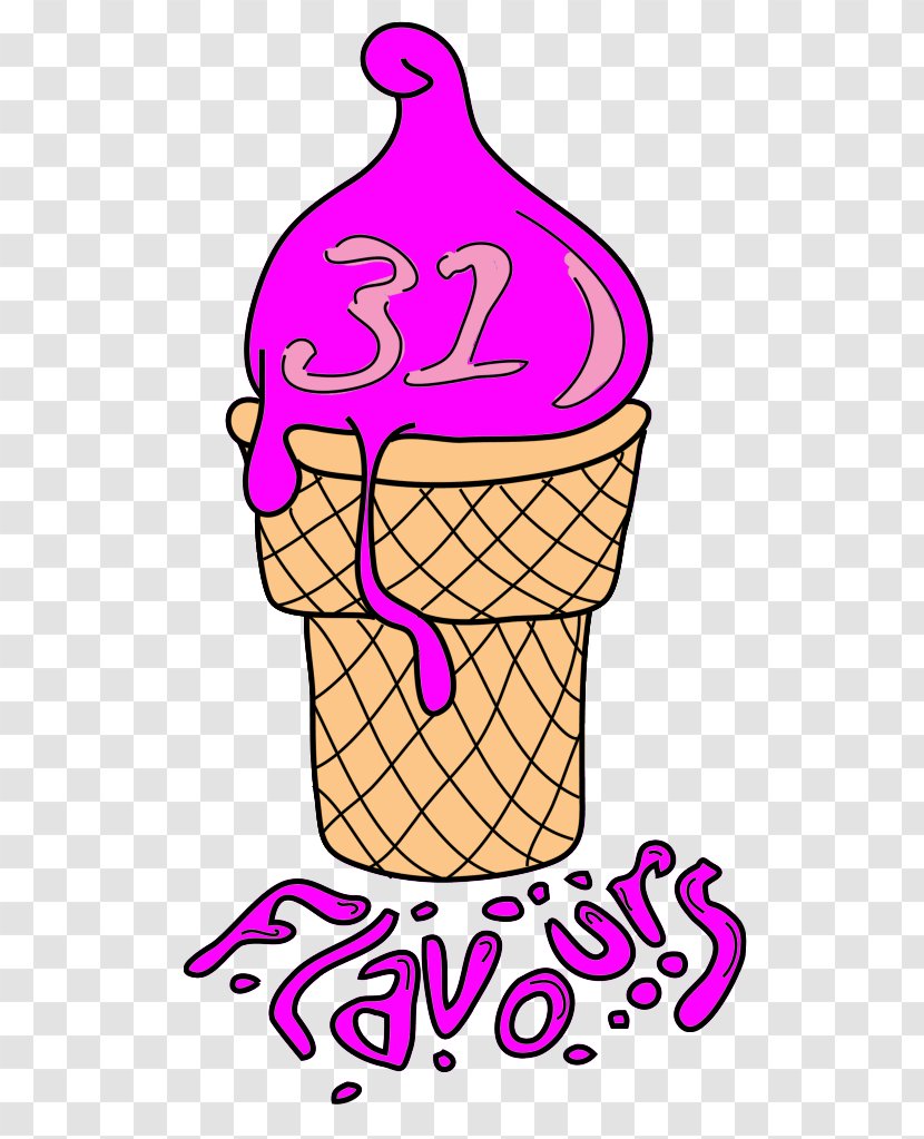 Ice Cream Cones Clip Art - Pink - Eddie Murphy Transparent PNG