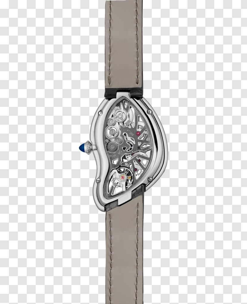 Watch Cartier Movement Clock Manufacturing - Machine - Crocodile Skin Transparent PNG