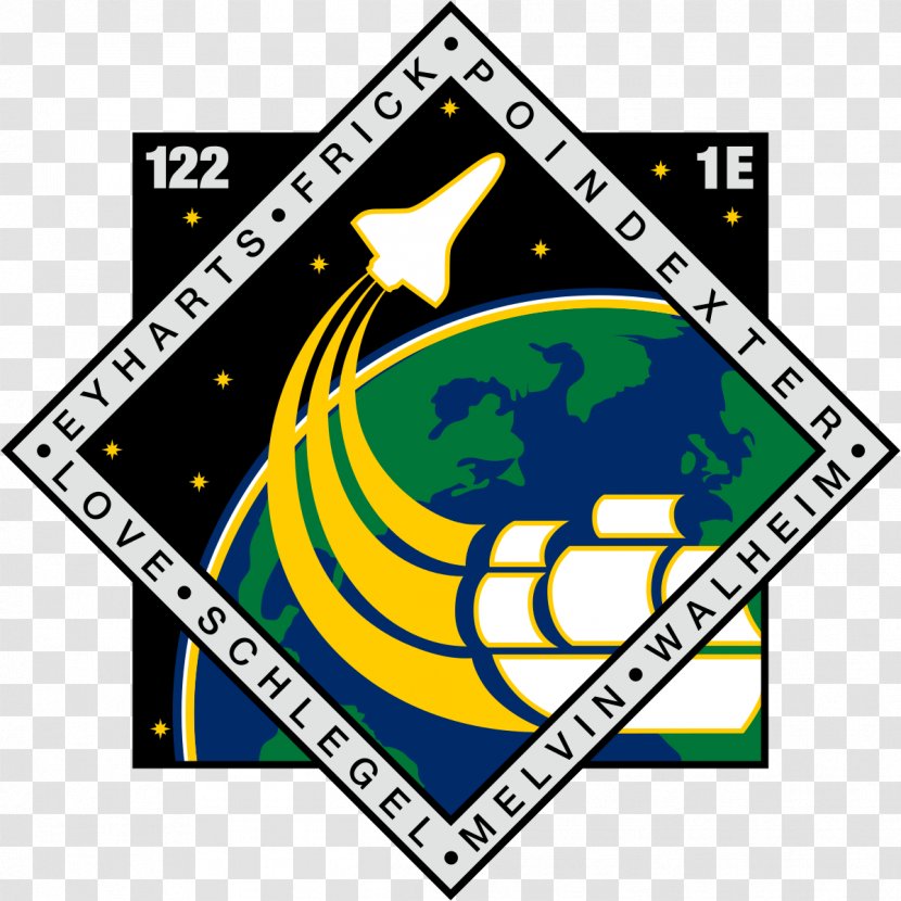 STS-122 Space Shuttle Program International Station STS-135 STS-123 - Patch Transparent PNG