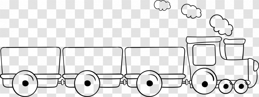 Train TGV Cargo Clip Art - Cartoon Transparent PNG