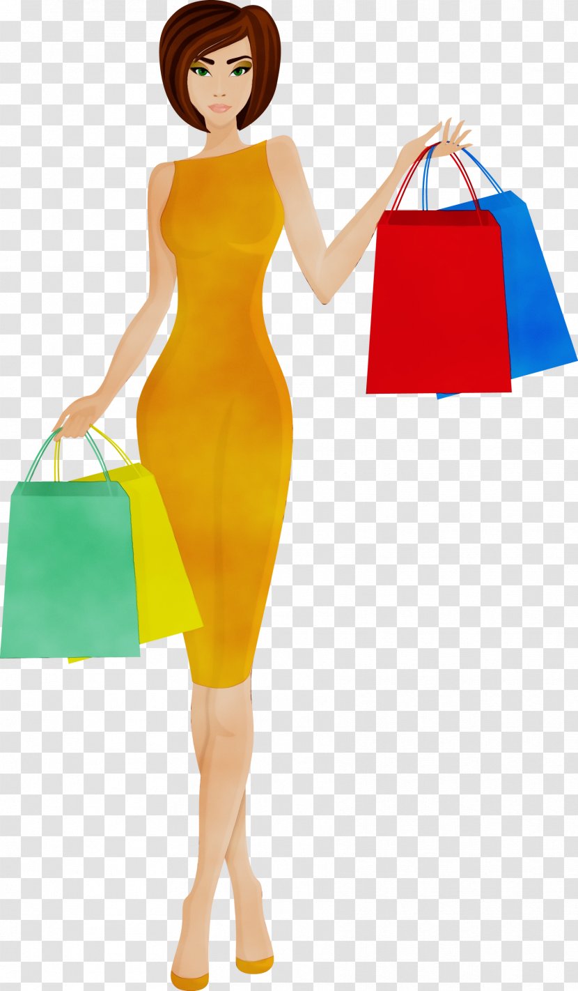 Shopping Bag - Dress - Packaging And Labeling Cocktail Transparent PNG