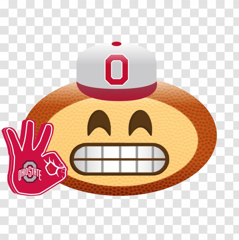 Emoji Emoticon Smiley Ohio State University - Hat Transparent PNG