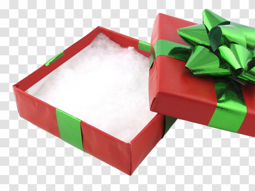 Paper Box Christmas Gift - Decorative Transparent PNG