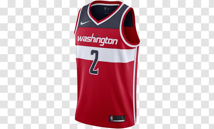 Washington Wizards NBA T-shirt Jersey Clothing - Sports Uniform - Navy Crimson White KD Shoes Transparent PNG