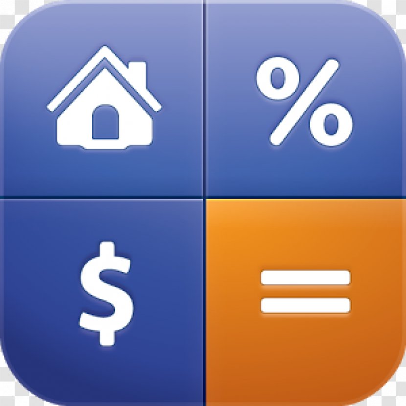 Mortgage Calculator Loan Broker - Blue Transparent PNG