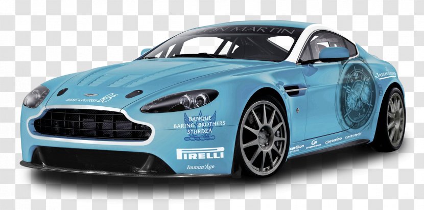 2010 Aston Martin V8 Vantage 2012 V12 Rapide Car - 2005 - Blue Transparent PNG