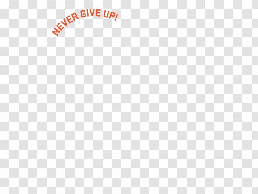 Logo Brand Shoe - Never Give Up Transparent PNG