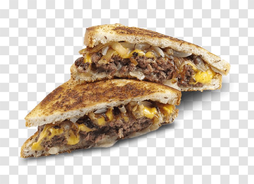 Patty Melt Sandwich Breakfast Hamburger Fast Food - American - Burger And Transparent PNG