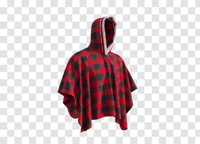 Hoodie Wool Poncho Polar Fleece - Fastener Transparent PNG